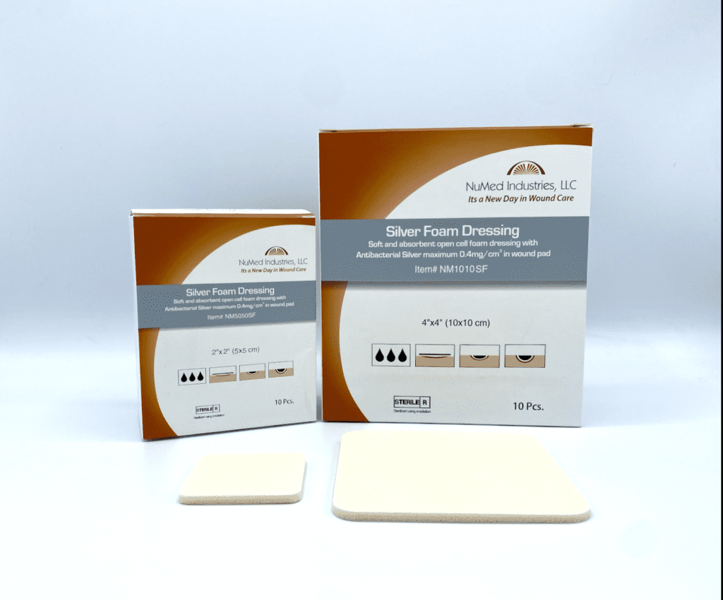 Silver Foam Wound Dressings