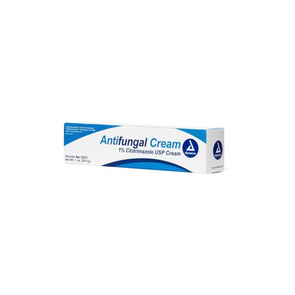 Clotrimazole Antifungal Cream, 1 oz. Tube